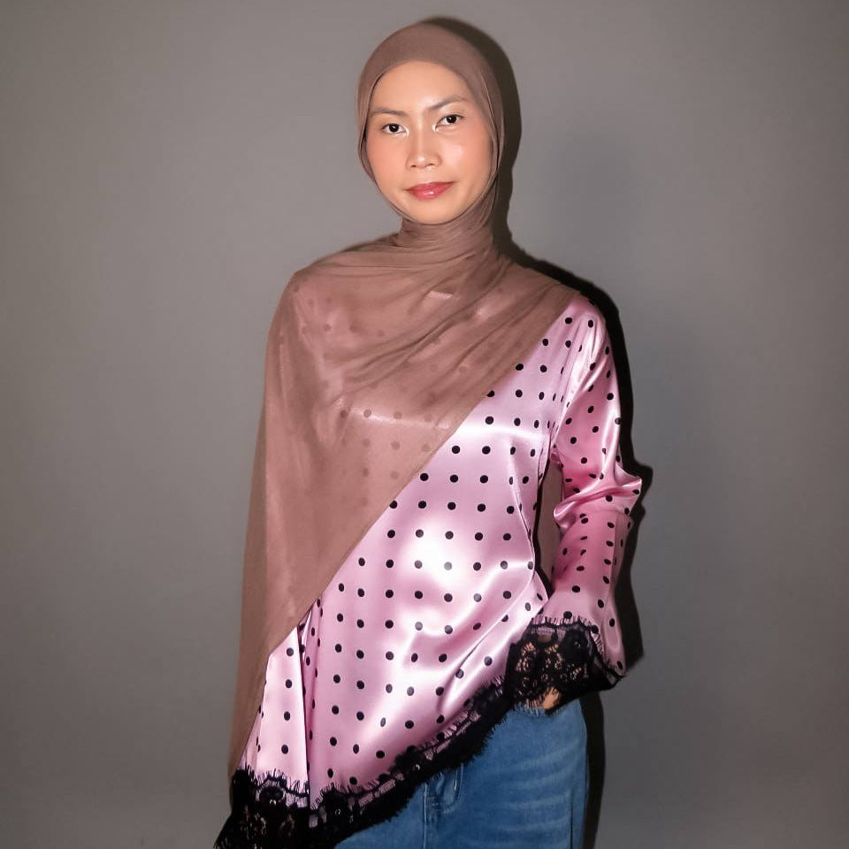 Polka Lace Top